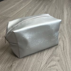LALINE DREAM BIG SHINE BRIGHT Silver Makeup Bag